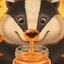 marmalade badger