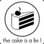 The cake is a lie!