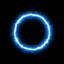 blue circle