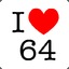 I ♥ sixty-four