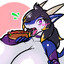 Avatar of big tiddy dragon eating hot dog