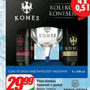 Komes z ciepłą wódą