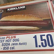 1.50$ Costco hot dog