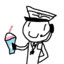 Kommandant with a Milkshake