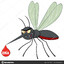 Mosquito com Hiperfoco em Viado
