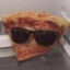 cool pizza slice
