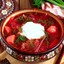 borscht (beet soup)