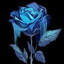 青いバラ