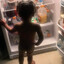 naked black child