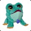little sad frog