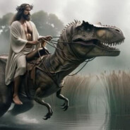 Jesus on dinosaur dropland.net