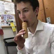 GuyEatingFrozenCrepe