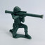 Bazooka Green man