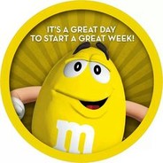 Yellow M&M