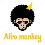 afro monkey