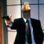 duck in a suit