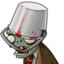 Zombie with a bucket from PvZ