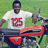 pelé de moto