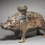 Boar Vessel, 600-500 BC,