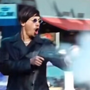 风衣皮靴紧身裤我叫乌鸦你记住