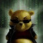 winnie pooh pero en  la matrix