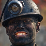 黑煤矿矿工本人