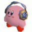 Kirby in funky vibes
