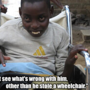 stolen wheelchair