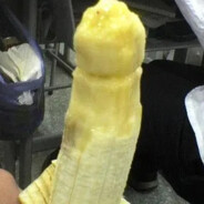 略有磨损的香蕉