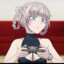 Lena is looking at Shin