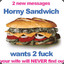 Horny Sandwich