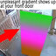 unpleasant gradient