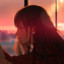 Sunset.