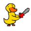 Duck With A Chainsaw