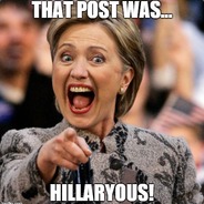 Hilarious Clinton