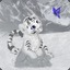tux white tiger