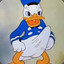 pato donald com abelha dentro