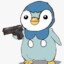 Piplup With A Gun