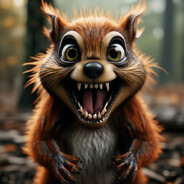 rabid squirrel