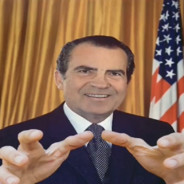 Richard Nixon&#039;s android replica