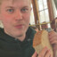 swedish kid with breadslice