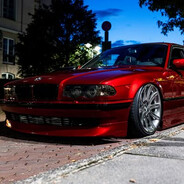 200 km/h bmw e38 peek