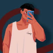 一只沮丧的派大星