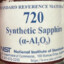 NIST 720 synthetic sapphire