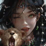 紫色长发奶香刀