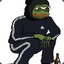 squatting pepe