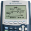 A TI-84 graphing calculator