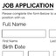 Job Application