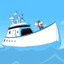 Yo sluts! Check out my yacht!