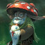 the mushroom man